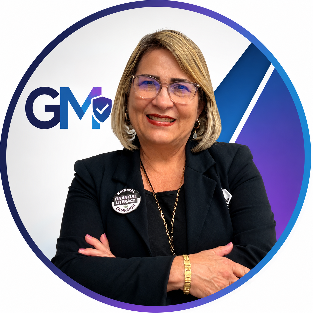 Gloria Maldonado, agente de seguros